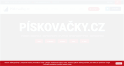 Desktop Screenshot of piskovacky.cz